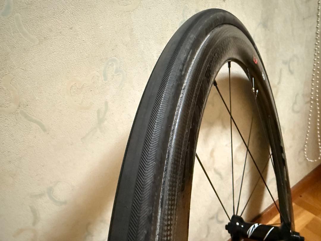 ZIPP 303 Firecrest フルカーボンチューブラーホイール前輪