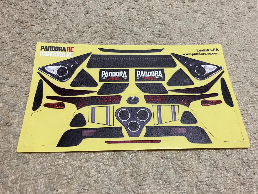 【現品のみ・送料込】パンドラ　レクサスLFAスペアボディ