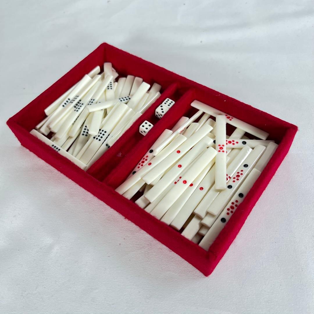 藝夢堂 ゲイムドウ GD 高級麻雀牌セット　背黄色　関西フォント　ハードケース