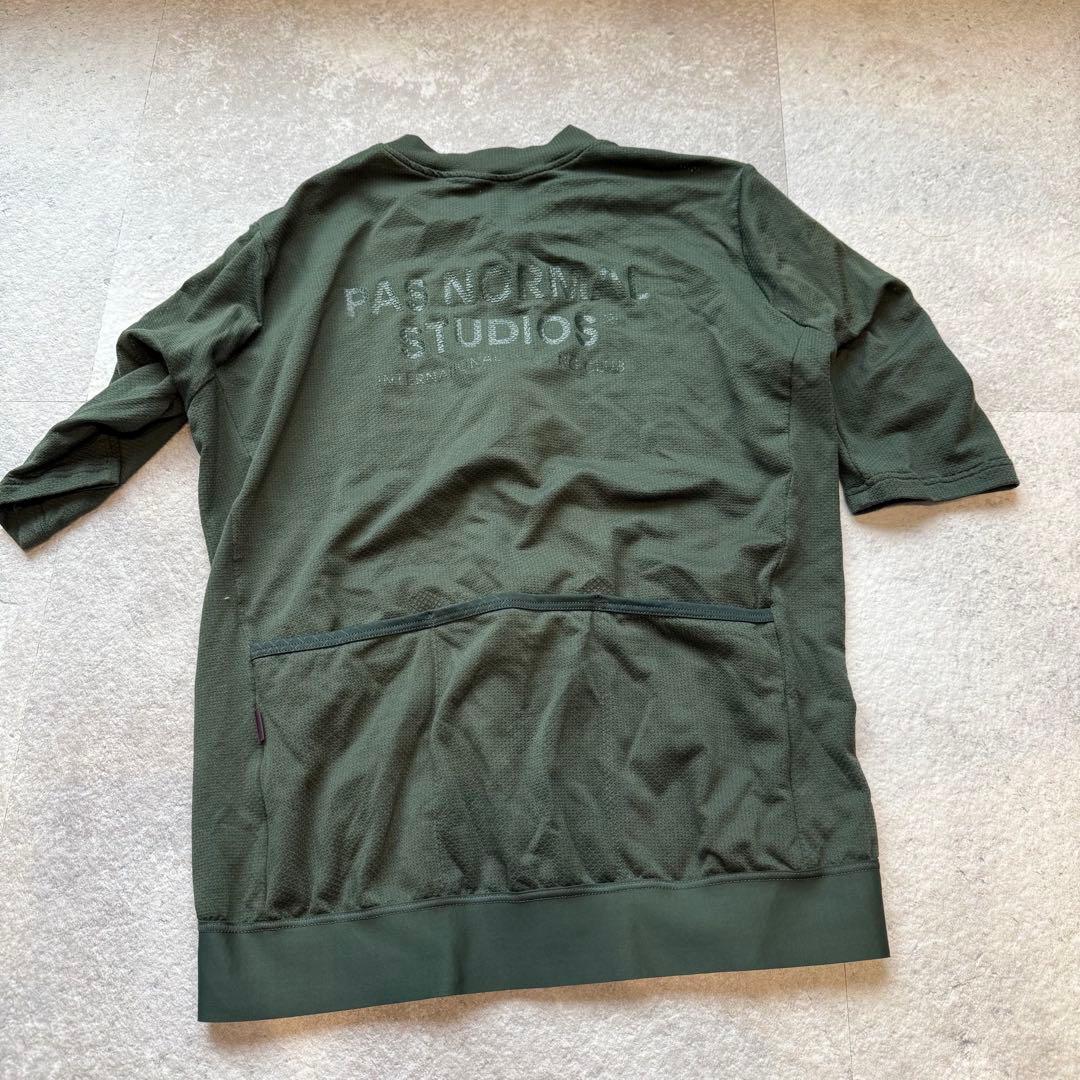 PAS NORMAL STUDIOS サイクルジャージ L ダークグリーン
