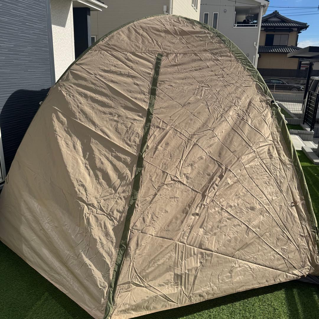 美品　DOD THE TENT L カーキ ファミリーテント