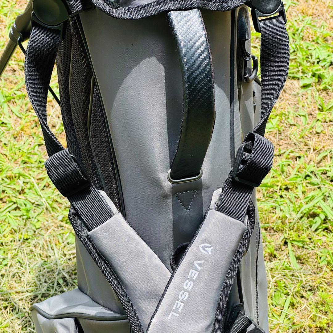 VESSEL ライトスタンドキャディバッグ 中古美品
