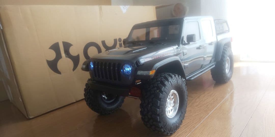 SCX10Ⅲ ジープ グラディエーター RTR バッテリー付 充電器は別