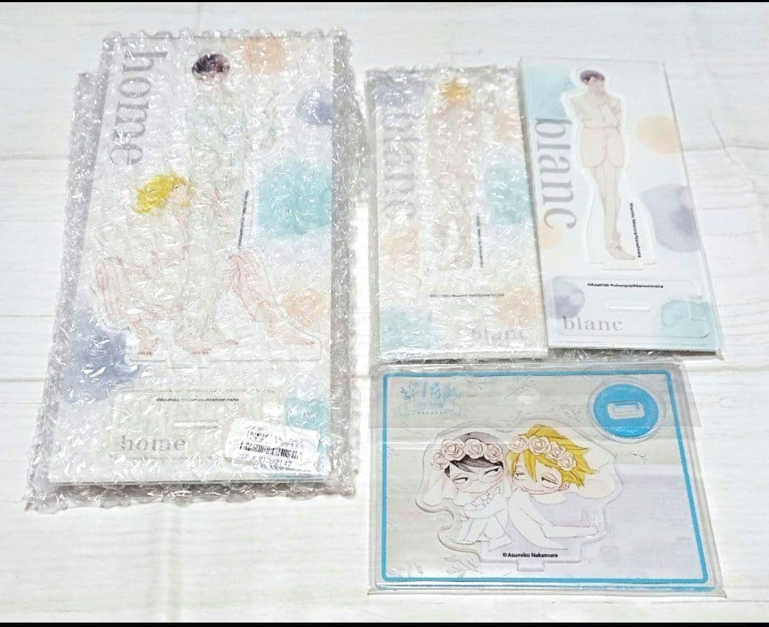 中村明日美子 とらくじ 缶バッジ他とらのあな 特典 B2アクリルボード 他