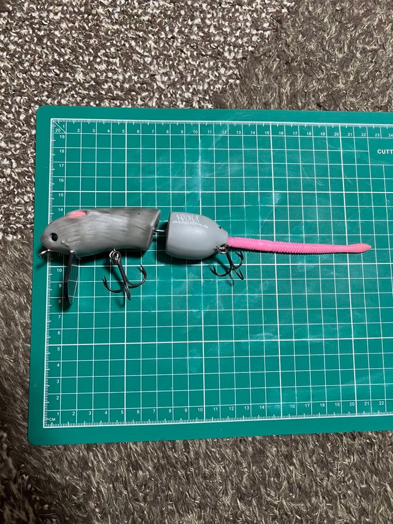 モンカルアーワークス　脱兎　ラットルアー　ハンドメイドルアー