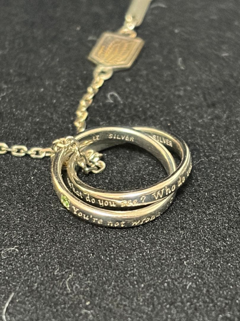 進撃の巨人 エルヴィン×リヴァイ ダブルリングペンダント【U-TREASURE】