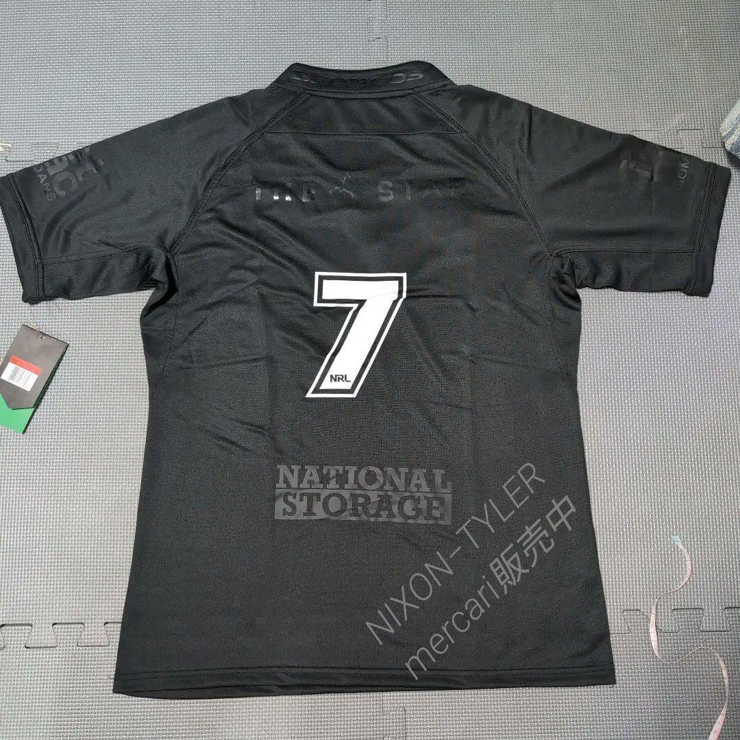 【海外Ｌサイズ】NRL ブリスベン・ブロンコス 2025 ブラックジャージ
