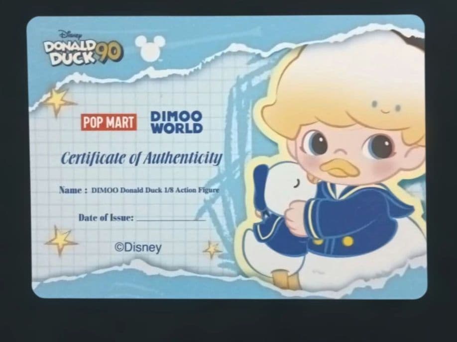 POP MART DIMOO ドナルドダック フィギュア