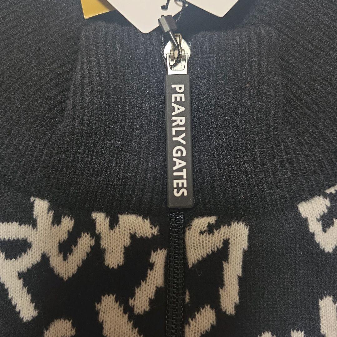 新品未使用 タグ付 パーリーゲイツ グラフィックジャケット ブルゾン 蓄熱 XL