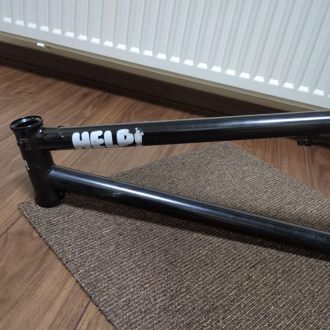 KINKBMX ウィリアムズフレーム黒色　22ミリBB付き