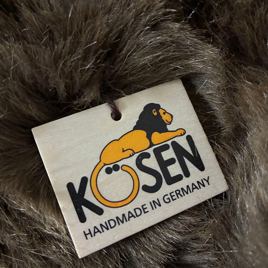 KOSEN ケーセン社 ぬいぐるみ ソフトブラウンベア 大
