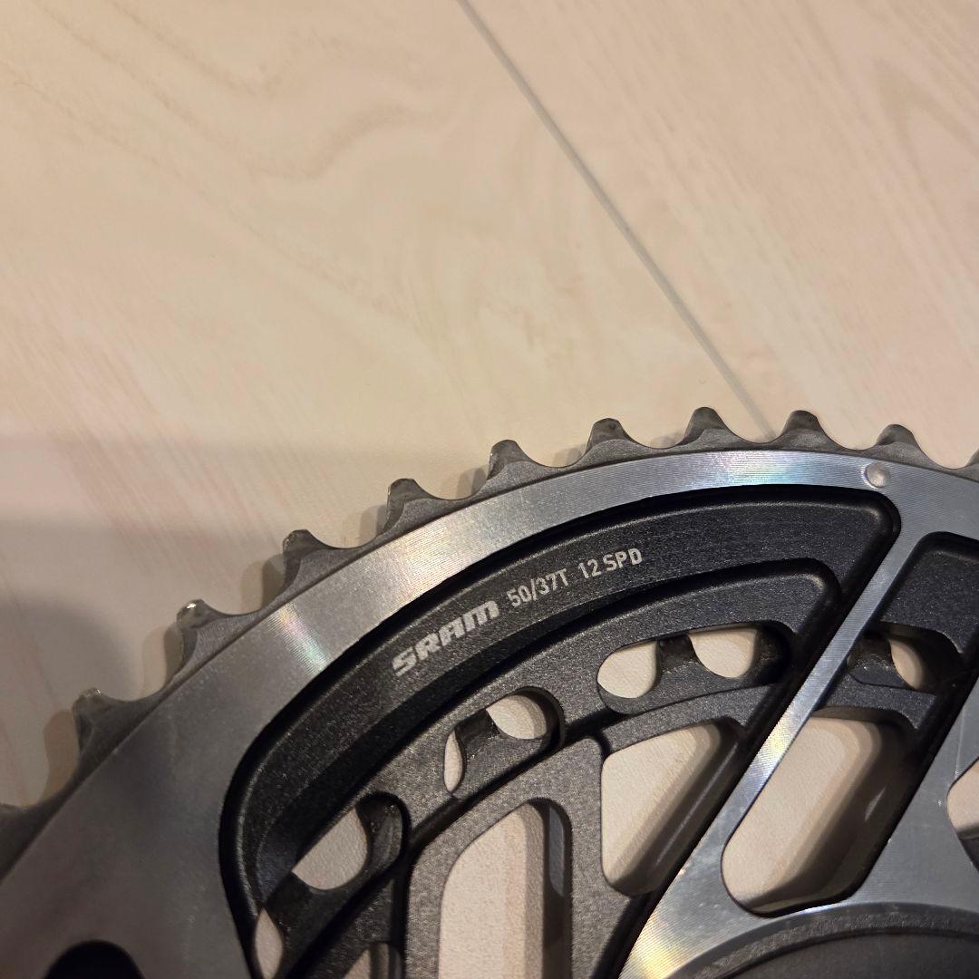 Sram Red 12s パワーメーター チェーンリング 50-37t