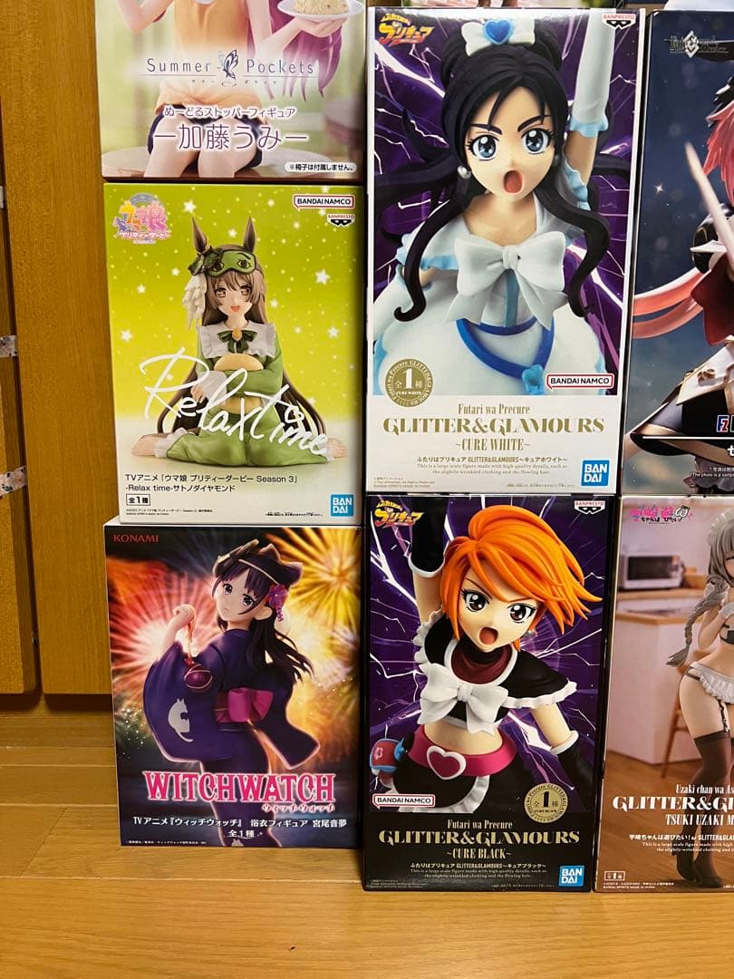 【新品未開封12点】フィギュア まとめ売り 美少女 宇崎月 プリキュア ウマ娘
