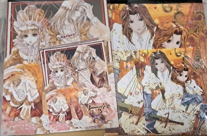 珠黎皐夕 同人便箋63枚↑オウガバトル、FINAL FANTASY