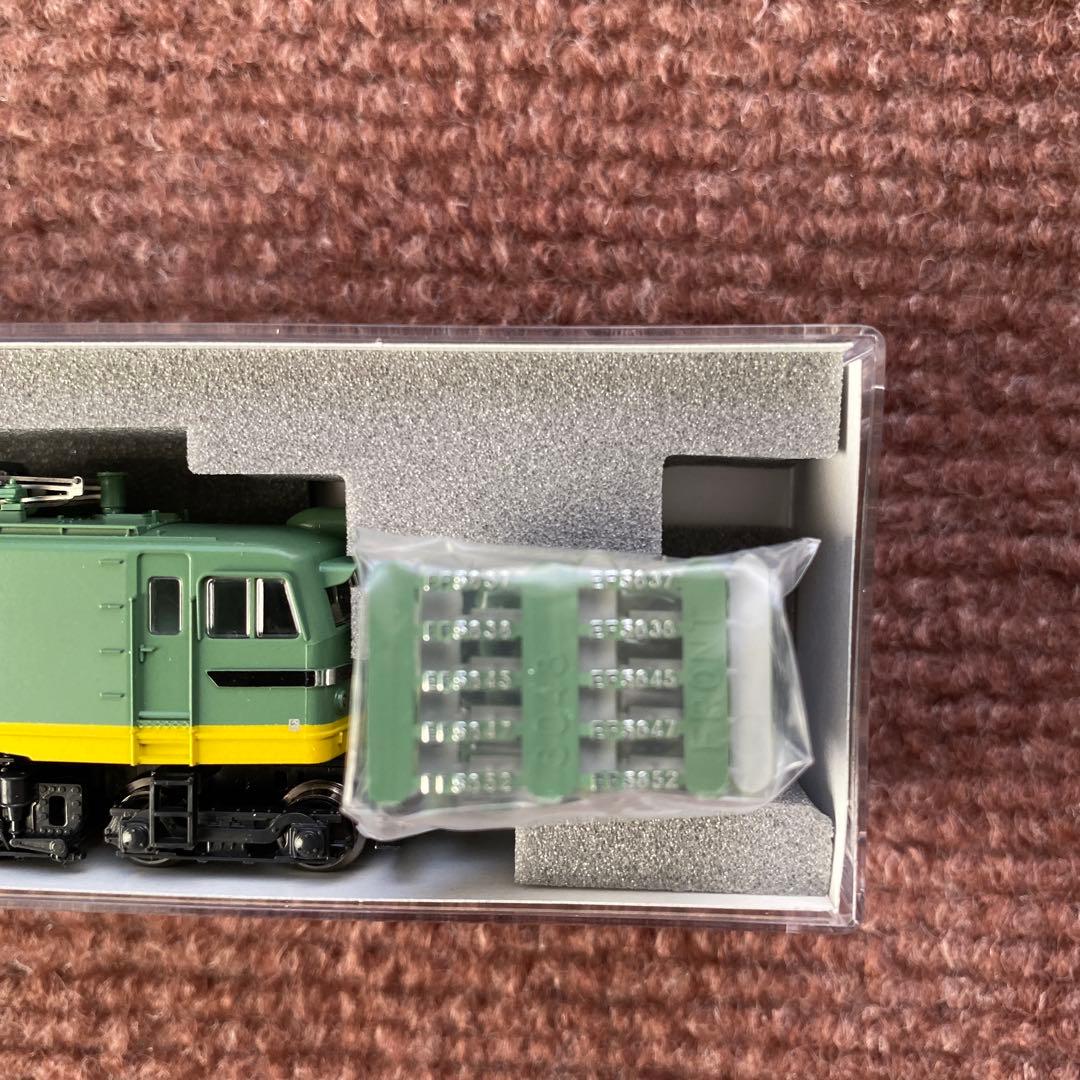 【KATO】 EF58 初期形 大窓 ヒサシ付 青大将