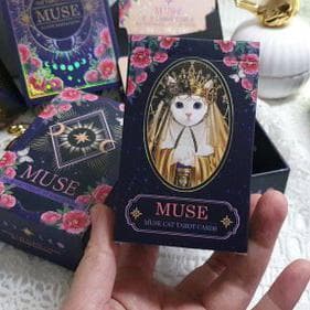 【正規品タロットカード】美麗デッキ✨東洋と西洋を織り交ぜた芸術的な猫のタロット