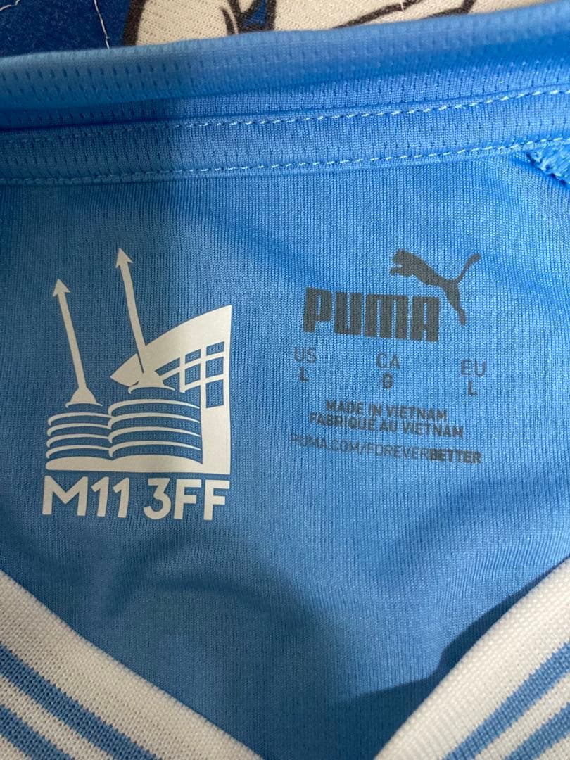 新品タグ付き マンチェスターシティ CL仕様 フォーデン ユニフォーム