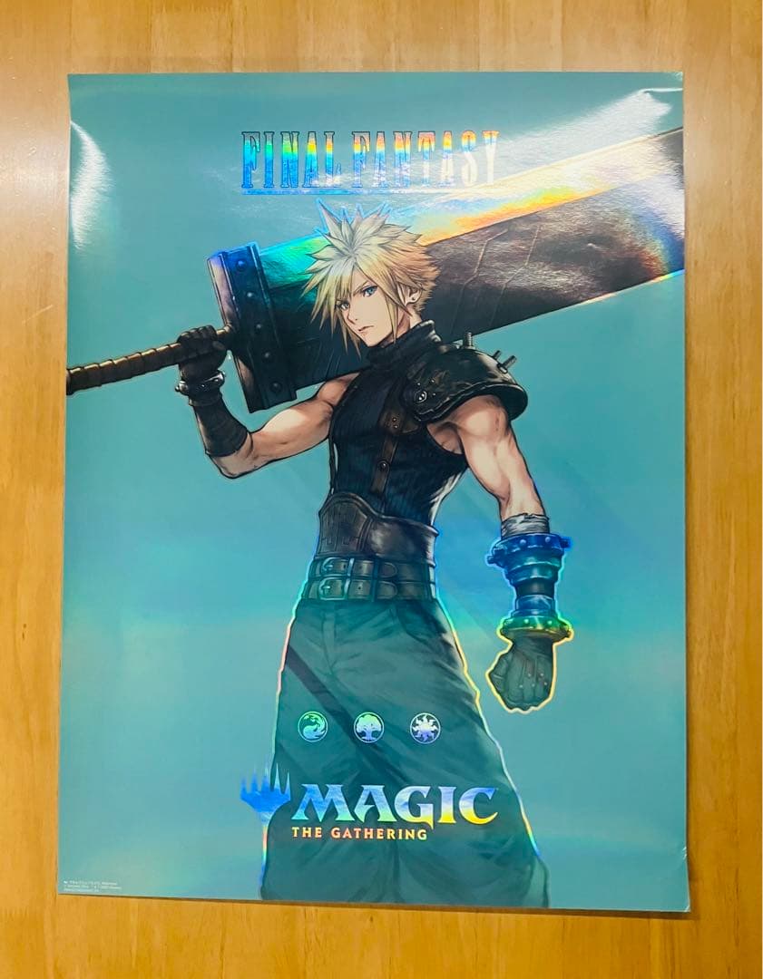 MTG FFコラボ　ポスター3種　クラウド、セフィロス、ティナ
