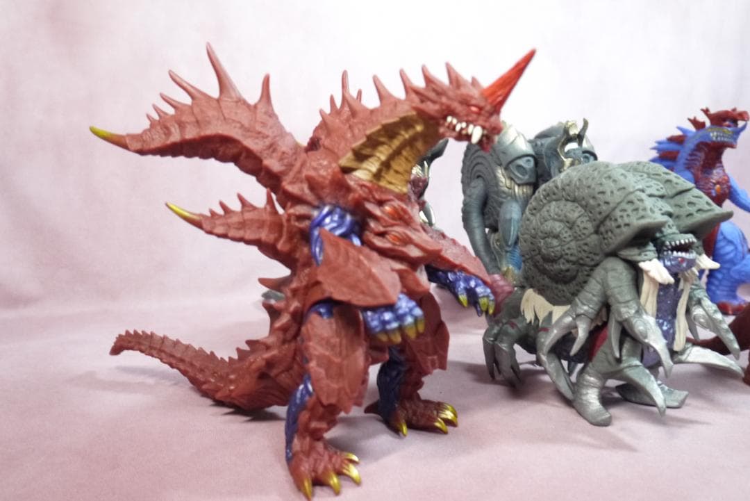 ウルトラ怪獣シリーズDX ソフビ　9体
