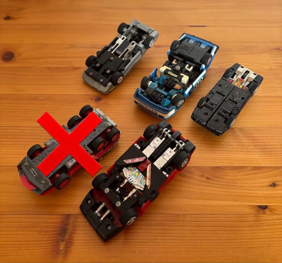 トランスフォーマー ミニカー 4台セット　タカラ