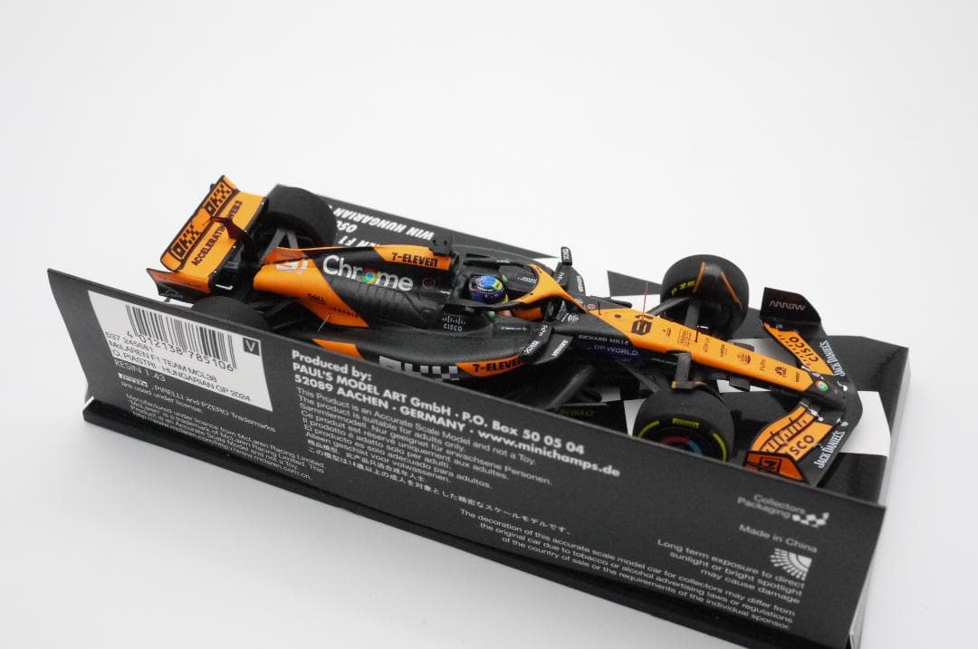 kyoko1/43 マクラーレン MCL38 初優勝 O.ピアストリ