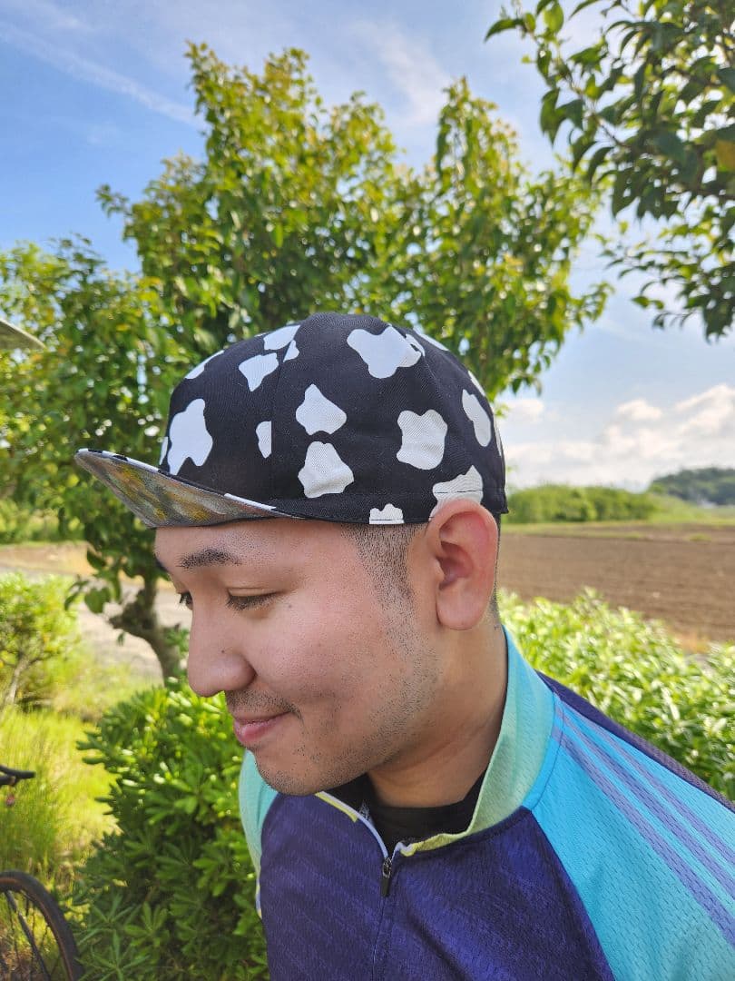 ★サイクルキャップ★【No.94】筋斗雲にゃんこ猫遊記(ブルー)