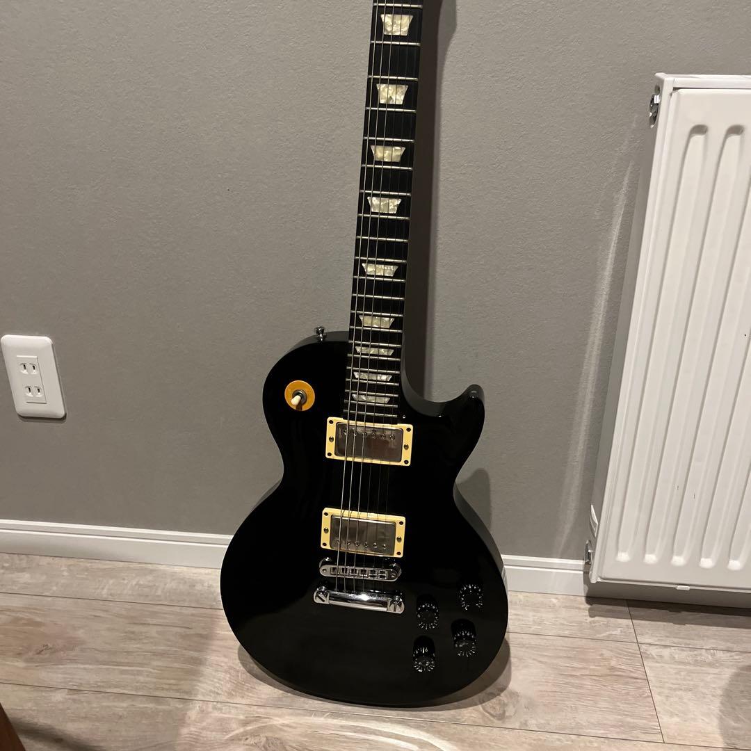 ギブソンUSA レスポール・スタジオ黒　ハードケース付き1994年製 100周年