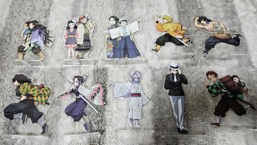 鬼滅の刃 アクリルスタンド 19個セット DVD特典 冨岡義勇 煉獄杏寿郎など