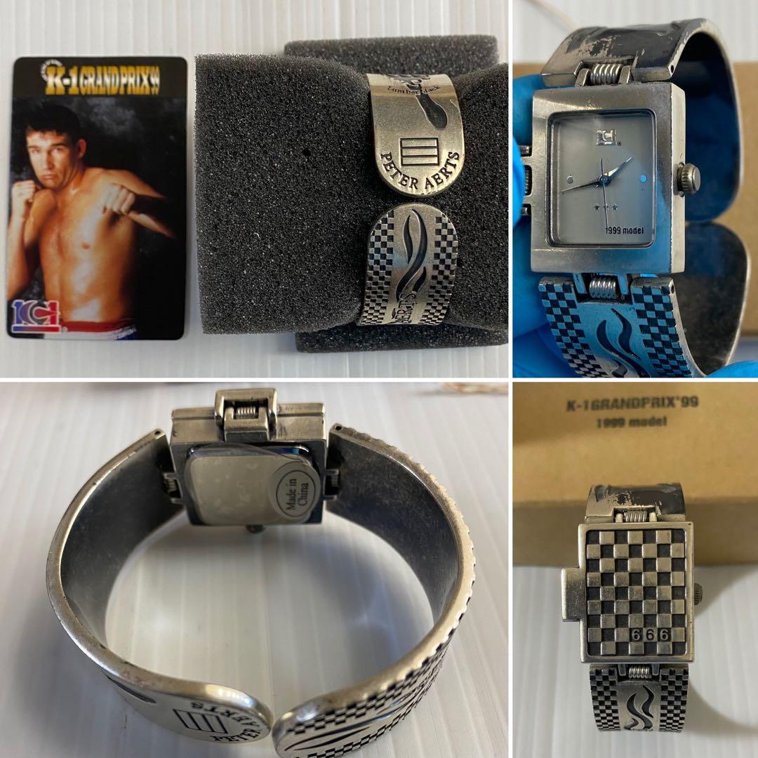 レア  K‐1 グランプリ オフィシャル・ウォッチ 初回限定生産1000本