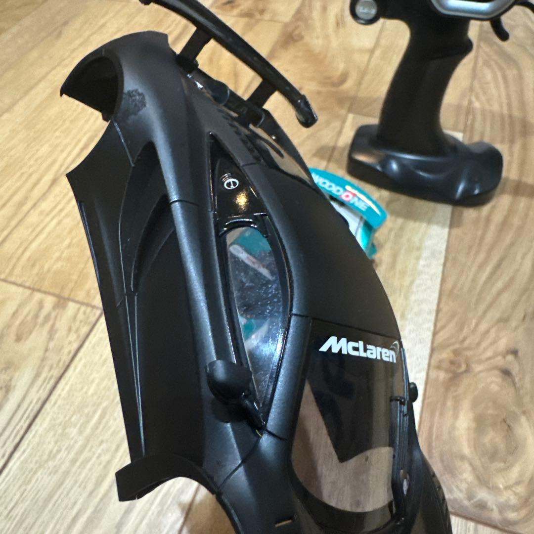 動作確認済　京商ミニッツレーサー カストロール スープラ ウッドワン　プロポ付