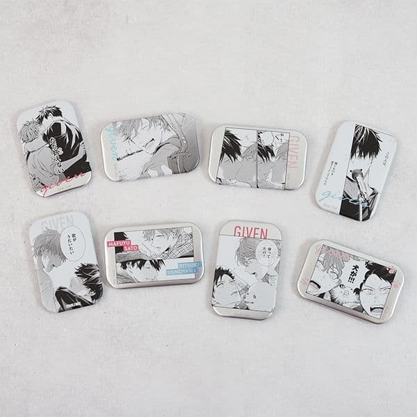 ギヴン展 ENCORE 推しカプバッジコレクション BOX 全3種