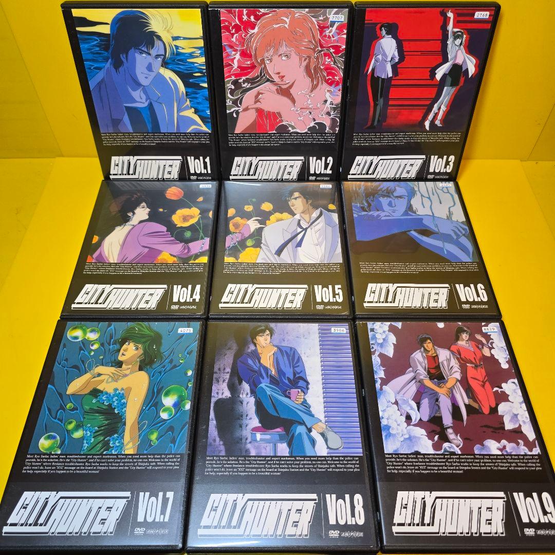 新品ケース交換済　CITY HUNTER シティーハンター1期～4期DVD26巻