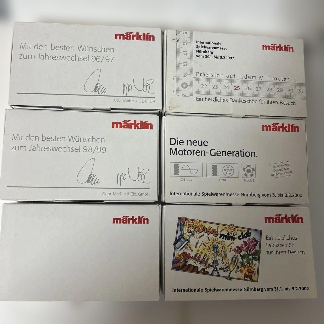 メルクリン ミニクラブ Zゲージ 記念貨車6両セット 1859-1999