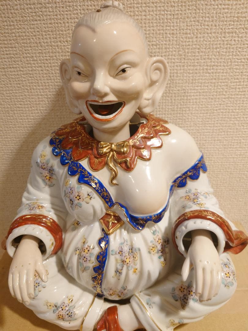 マイセン　パゴダ人形　女性神　フィギリン　高さ29cm　アンティーク　状態綺麗