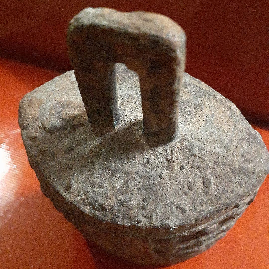 発掘品、中国殷時代青銅　鐸鈴