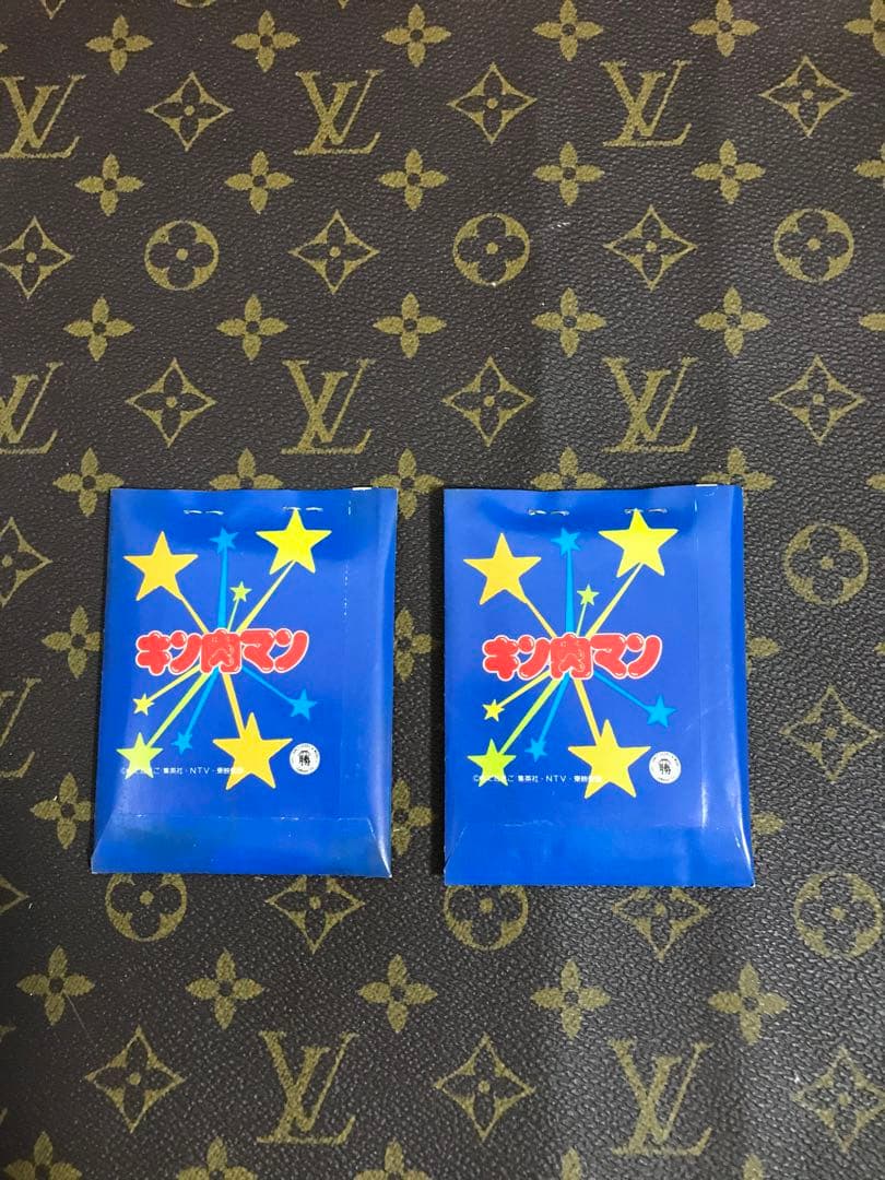 人気商品、廃盤、80's、当時物　キン肉マン　山勝　ミニカード　完品