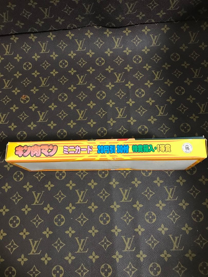 人気商品、廃盤、80's、当時物　キン肉マン　山勝　ミニカード　完品