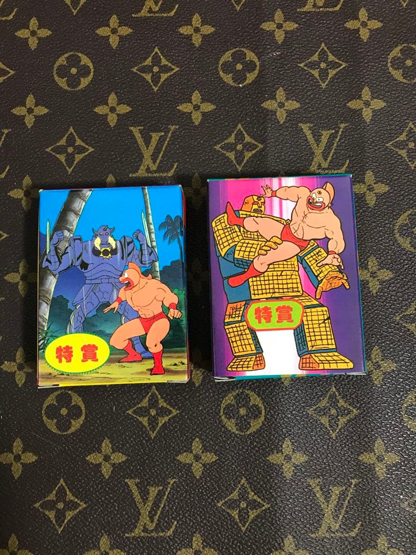 人気商品、廃盤、80's、当時物　キン肉マン　山勝　ミニカード　完品