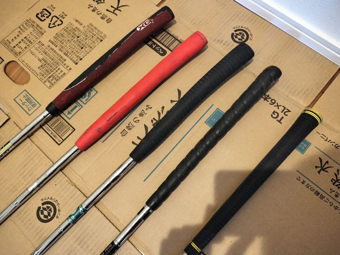 （値引き可）ゴルフクラブセット　パター４本、チッパー１本セット