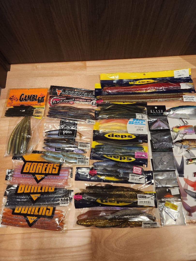ルアー、ワームまとめ売り