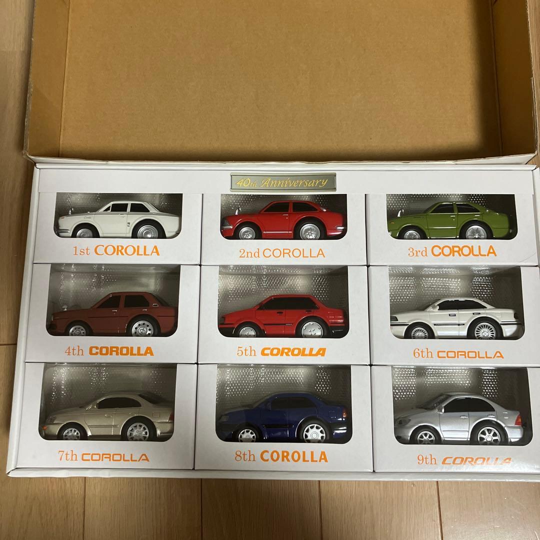 TOYOTA カローラ　40th Anniversary セット