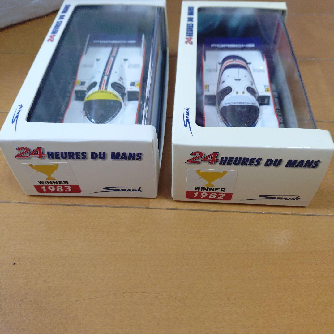 Porsche 956 1982 ル・マン優勝ミニカー2台セット