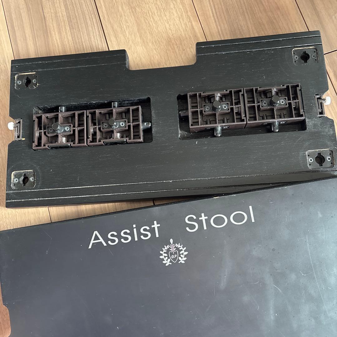 ピアノ　ペダル補助台　アシストスツール 黒 ASS-V　yoshizawa 吉澤