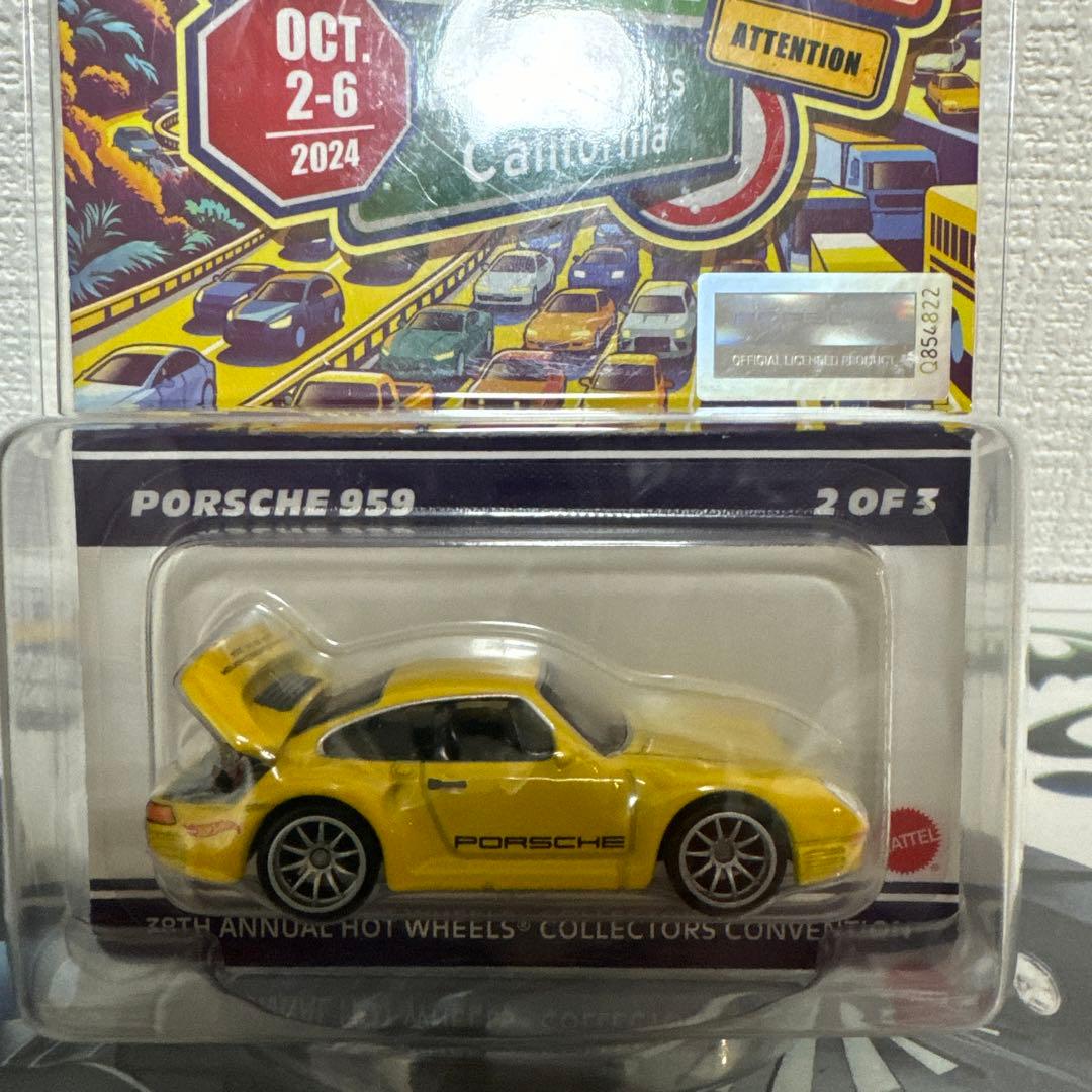 ミニカー Hot Wheels 38th Convention Porsche 959