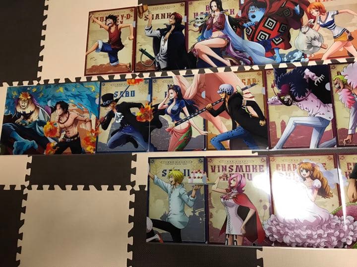 ワンピース 一番くじ クリアファイル