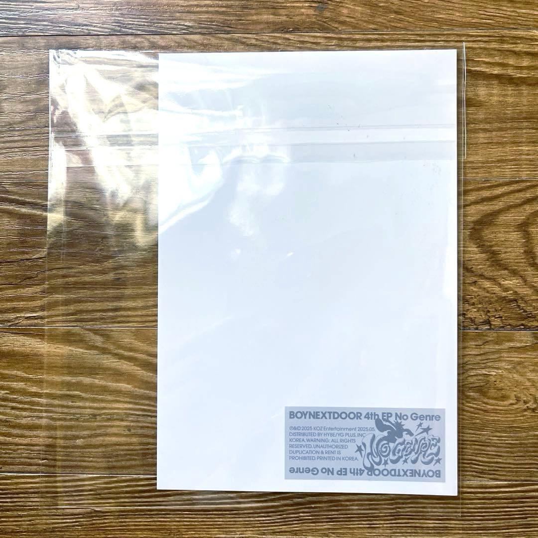 リウ　直筆サイン　no genreユニバ　BOYNEXTDOOR　ポストカード