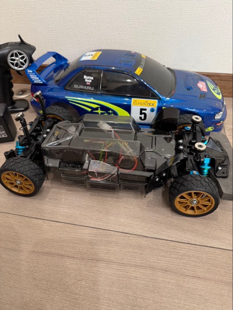 タミヤ　TT02フルセット インプレッサ　モンテカルロ　ラリー仕様