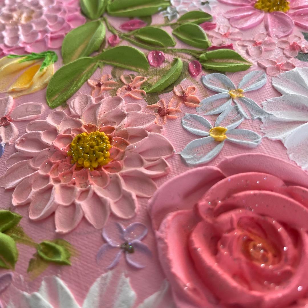 アートパネル 大型キャンバス 壁掛けアート 花の絵 花柄 ボタニカル 花図鑑 花