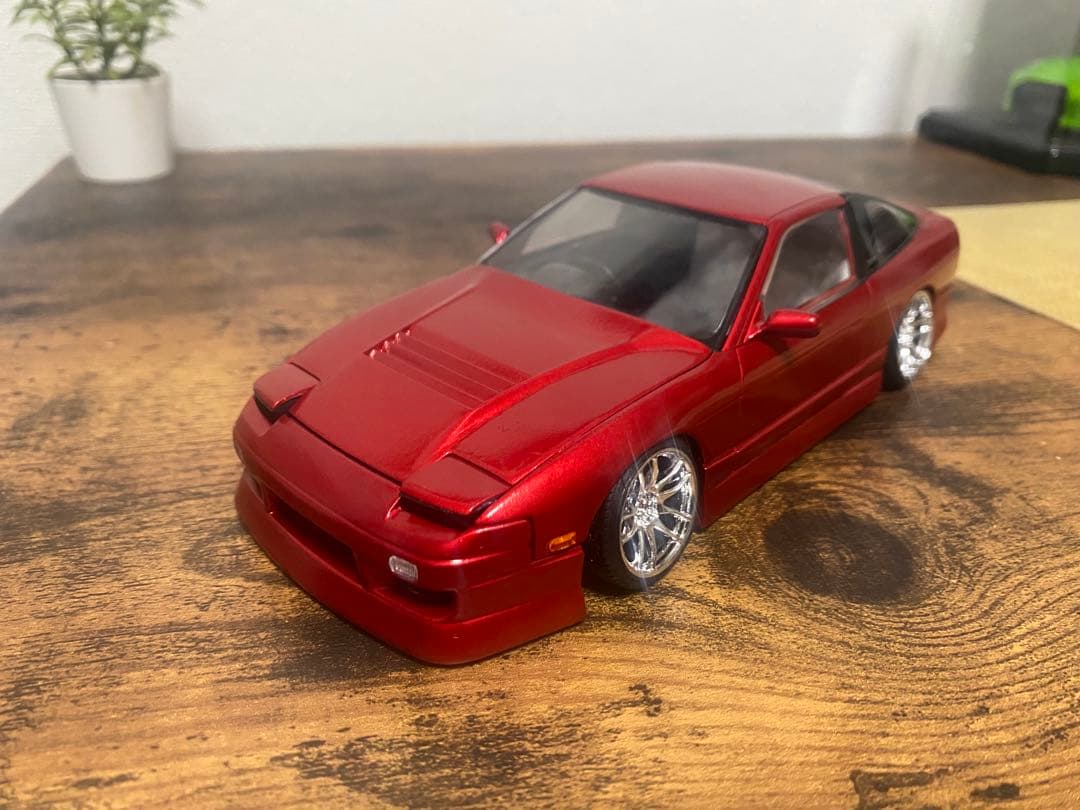 アオシマ　ザ⭐︎チューンドカー　BNスポーツ　180sx ver2 完成品