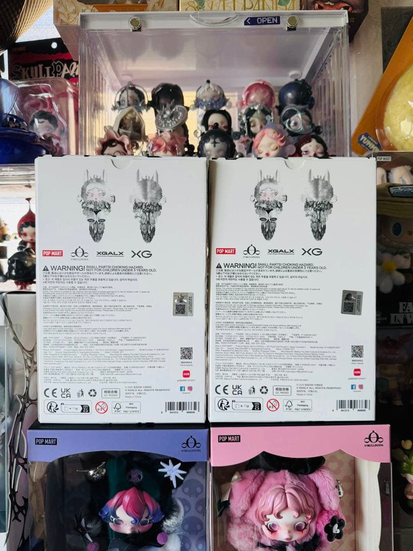 SKULLPANDA x XG ぬいぐるみペンダント 日本限定